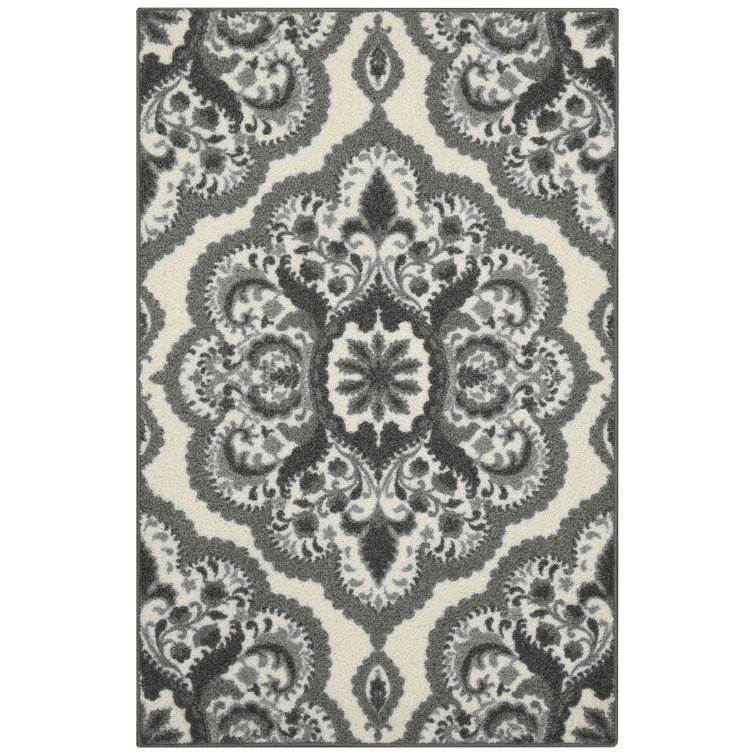 Hertel Damask Indoor Rug