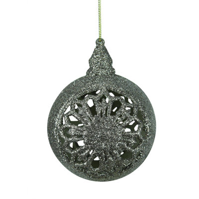 4.5'' Plants & Flowers Ball Ornament