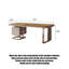 Bureau de luxe en bois massif clair-587258467