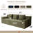 Boneless 71" Corduroy Loveseat Sofa, 3-Seater Cloud Couch, Boneless Couch in a Box, Comfy Deep Seat Sofa with Memory Foam, Pillows and Wide Armrests, Modern Small Couches for Small Spaces, No Assembly(71 inch diagonal armrest)-450999604
