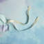 Literie aquarelle Tie Dye pour lit simple / simple TG avec lits à imprimé taie décorative