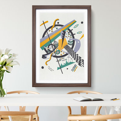 Small Worlds IV by Wassily Kandinsky - Framed Print