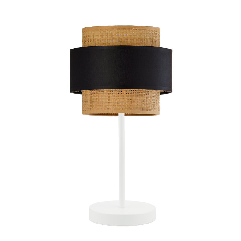 Sherika Metal Table Lamp, Black
