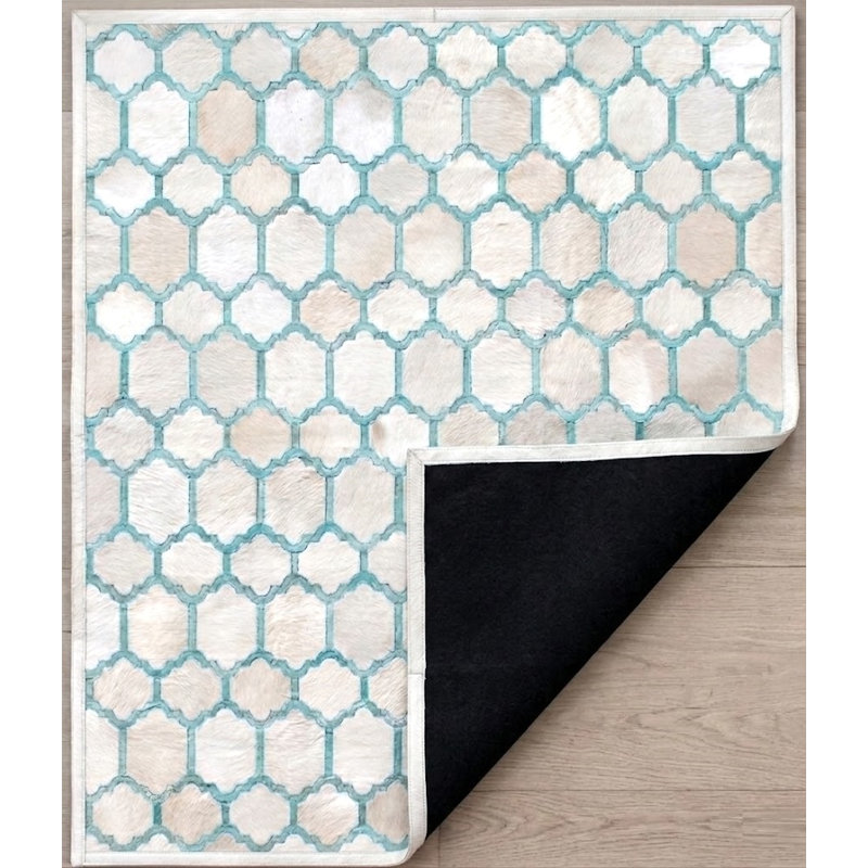Tapis à motif de treillis Abiano, 4 pi x 6 pi