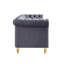 Canapé Chesterfield en velours 84,65 po-659091816