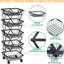 37.4 in. H x 14.02 in. W Utility Cart