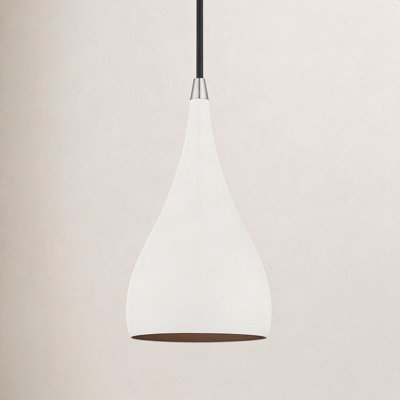 Schultz Single Light Metal Dimmable Pendant