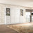 Arlex Storage Murphy Platform Space-Saving Wall Bed, 2 Shelving Units with Drawers-689216813-689216809