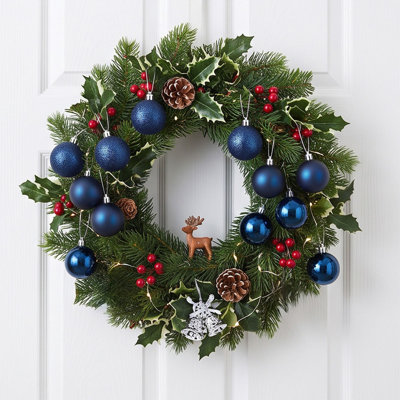 Décorations de Noël - 1 boîte de 12 ornements de 3 cm pour sapin de Noël, à suspendre, pour la maison ou pour les fêtes de fin d'année - Cadeau