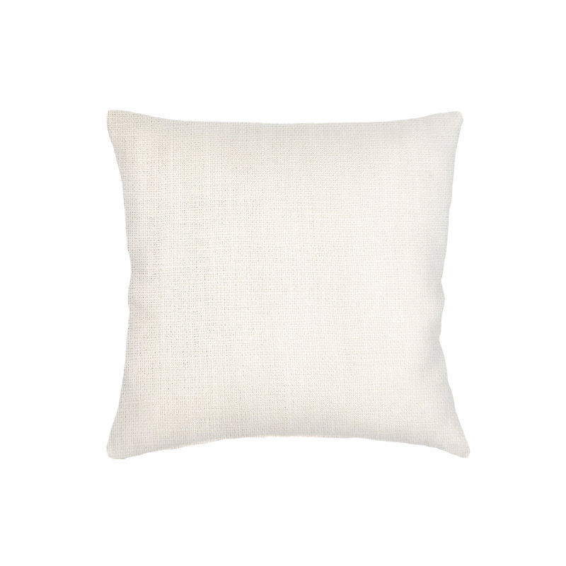 Linen Euro Pillow Cover, Natural White