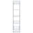 Philomene 79'' H x 31.5'' W Stainless Steel Etagere Bookcase-1704548101