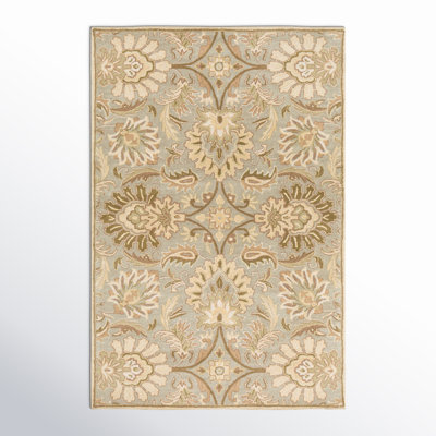 Arden Handmade Wool Beige Rug