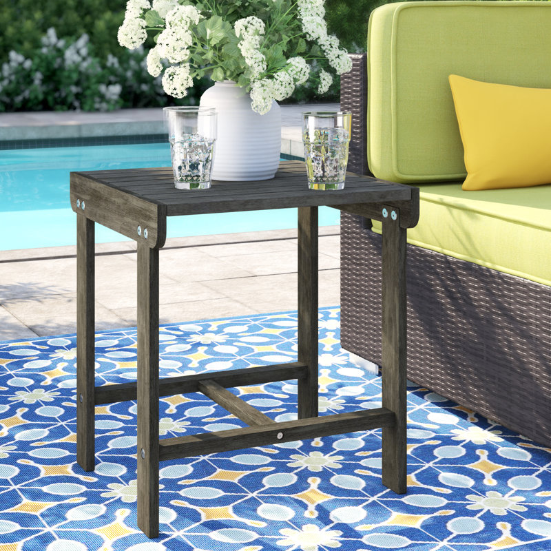 Table d'appoint Aleha, Noir