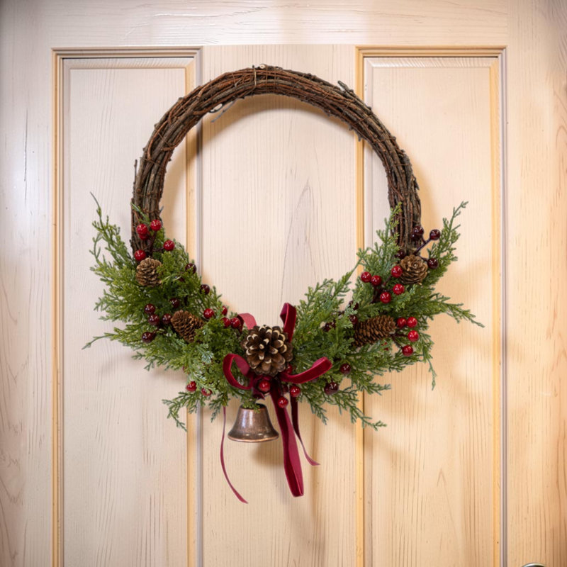 30 cm Twig Artificial Wreath