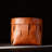 Scandinavian Style Woven Leather Laundry Hamper - Stylish Storage Basket For Clothes, Snacks, And More With Handles For Home And Living Room