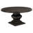 Reuter 7-Piece Round Wood Dining Room Table Set Dark Cocoa