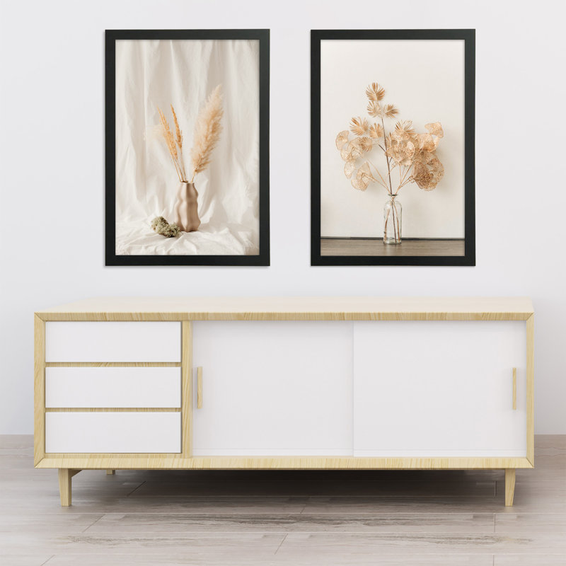Keana Picture Frame - Set of 2, 24'' x 36'', Black