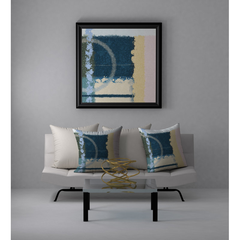 Magnifique housse de coussin décorative carrée/insert, 24 po x 24 po