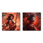 Samurai Floral Beauty - Asian Woman-575808262-575808263