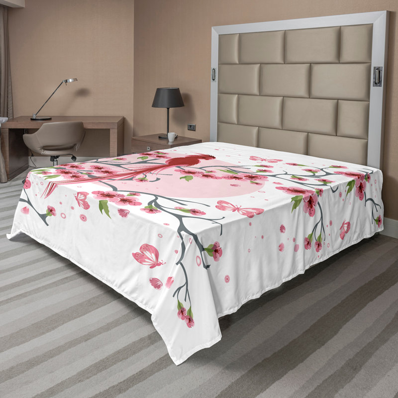 Drap plat Ambesonne, Drap plat pour très grand lit californien