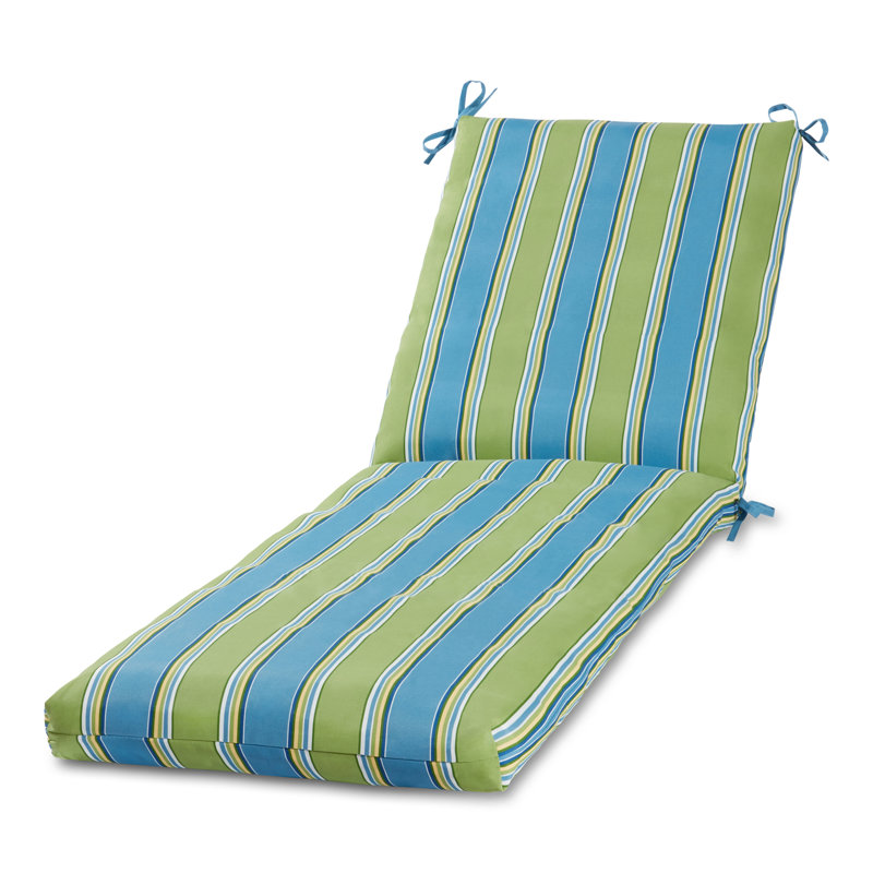 Outdoor Chaise Lounge Chair Cushion, Cayman