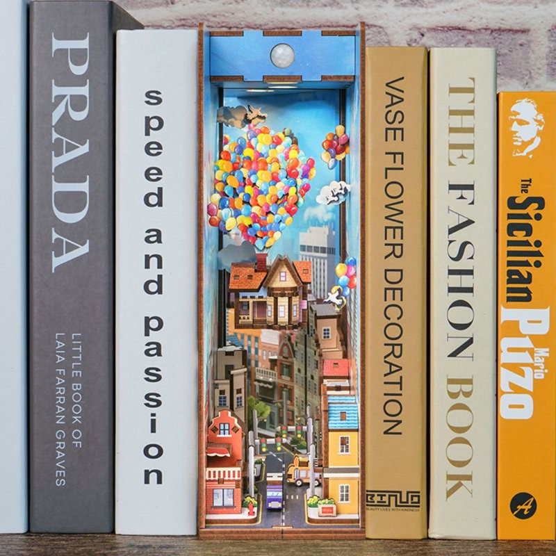 Ensemble de coin-livre bricolage 3D Voyage avec le vent - 143 pièces