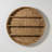 Annulus 3-Shelf Circular Hand-Woven Hyacinth Wall Rack-609107076