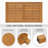Outdoor Wooden Dining Table