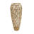 Gathel Aluminum Metal Art Deco Inspired Arched Geometric Decorative Vase-450400058-450400061
