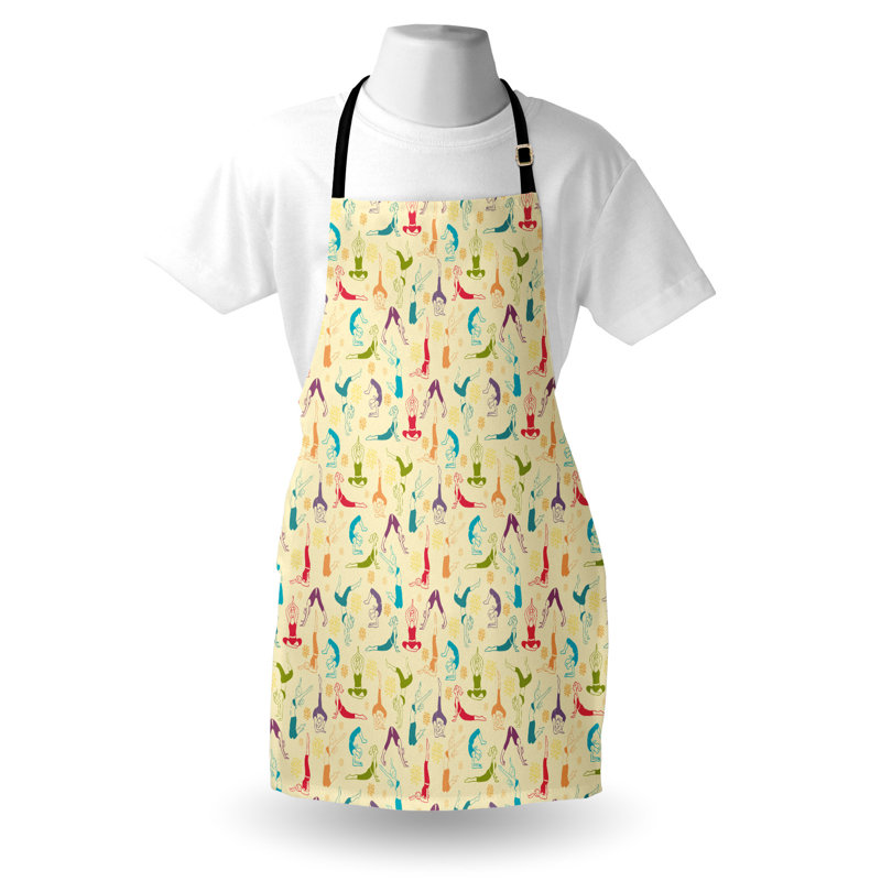 No Pattern Bib Apron