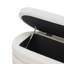 Banc de rangement rembourré Joel Boucle