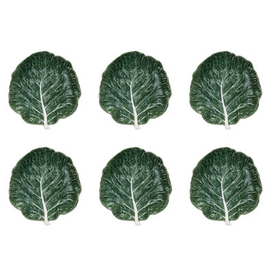 Vernola 9'' Stoneware Appetizer Plate , Set of 6