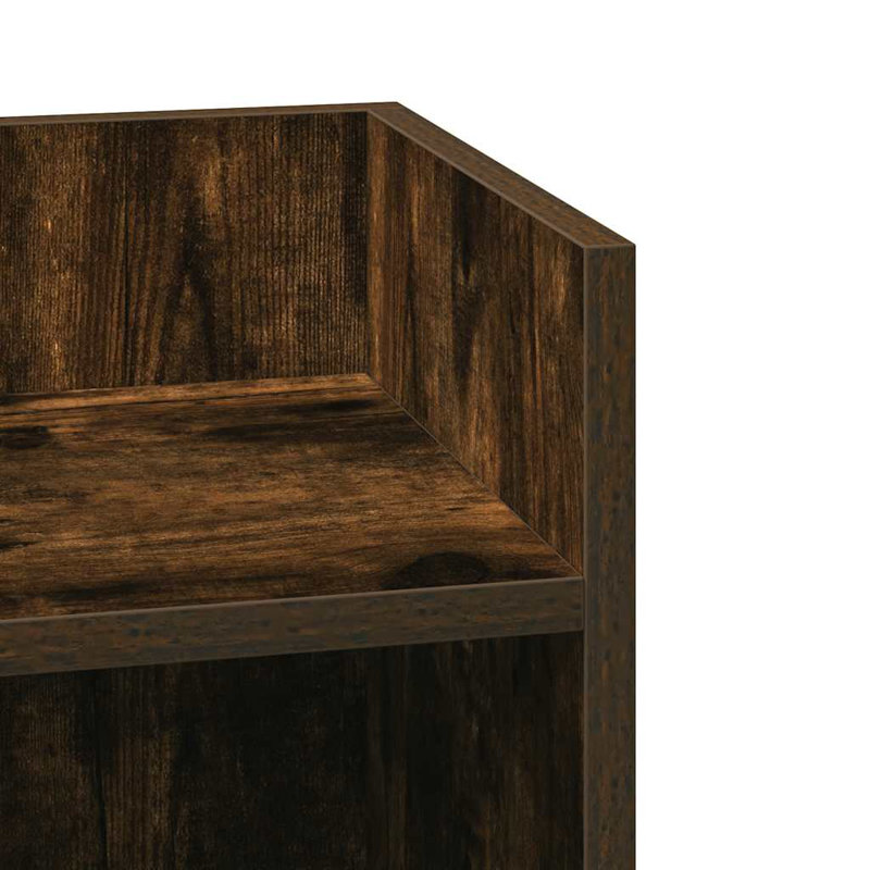 7-9 End Table, Smoked oak
