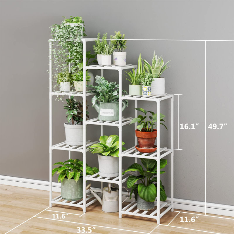 Support pour plante Kenyi, Blanc