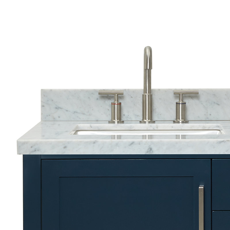 Bayhill 61'' W Double Vanity, Midnight Blue