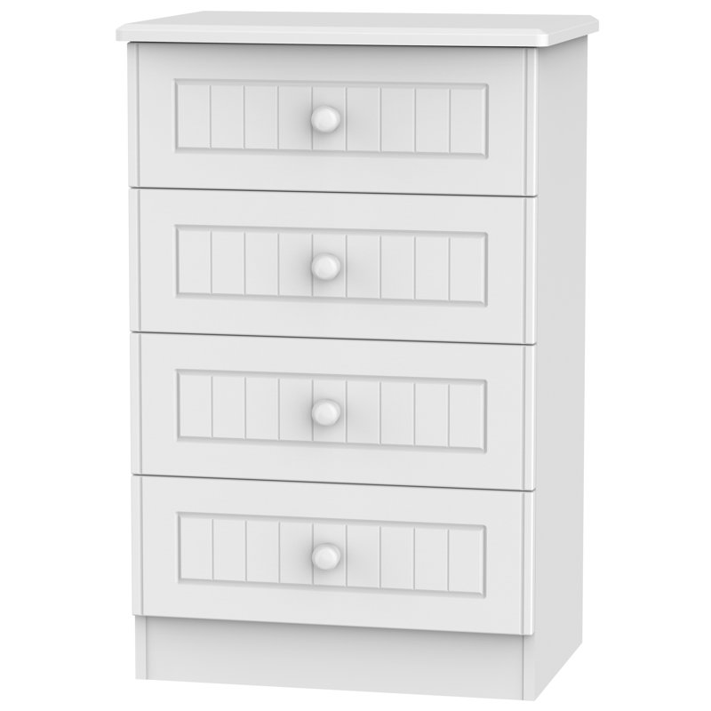 Fully Assembled Saxena 4 Drawer Chest