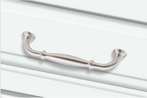 Tiffany Bar Pull, Satin Nickel, 6 5/16"