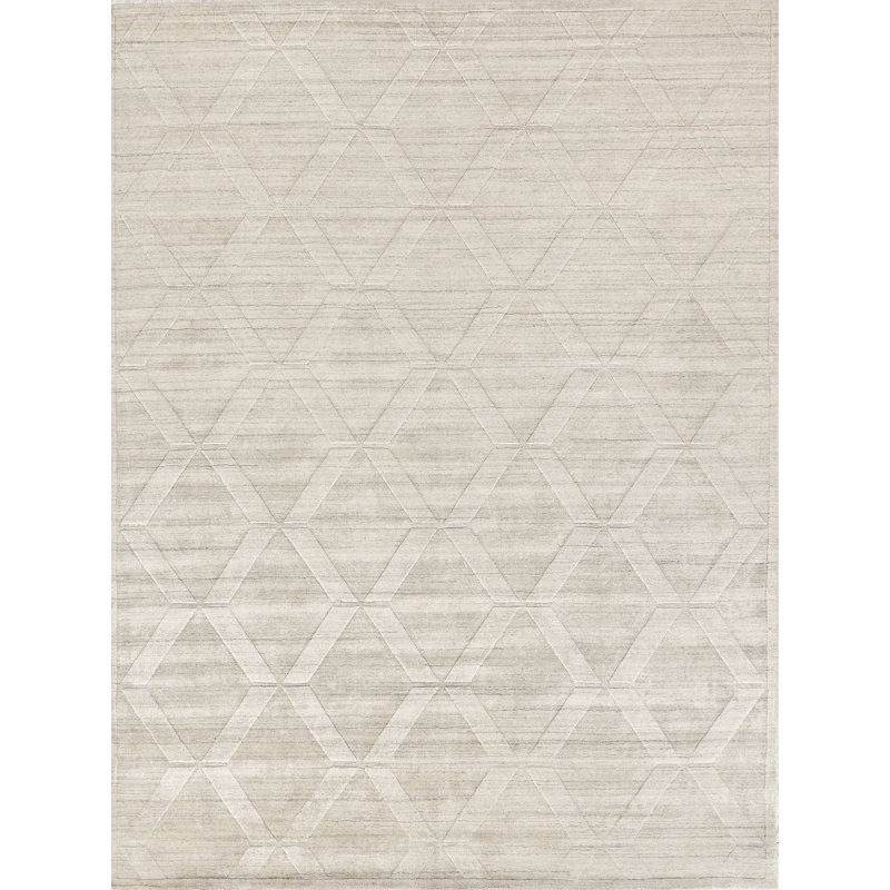 Castelli Chevron Hand-Loomed Ivory Area Rug, Rectangle 8' x 10'