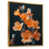 Toile avec cadre flottant or