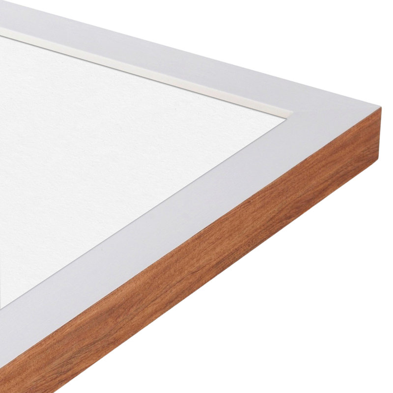 Cadre photo en bois Leclair, 20 po x 30 po, 24 po x 30 po, Blanc