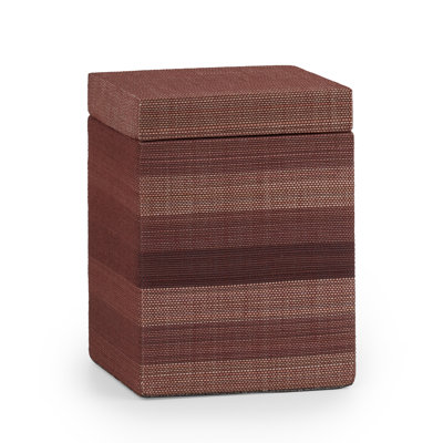Striate Bathroom Storage Container