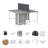 Bush Business Furniture Hustle 2 Person Computer Desk With Mobile File Cabinets, Power Grommets, And Privacy Screen-109304653