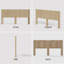 Headboard Modern Fluted Wall-Mounted Head Board With Lighting-1815549410-1814627320