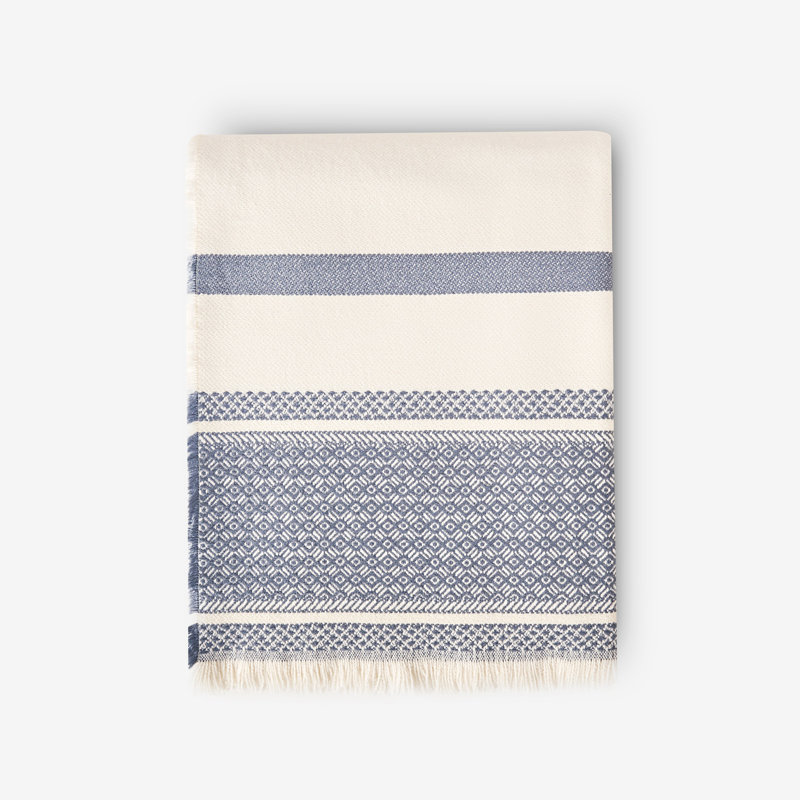 Melini Throw Blanket, Blue