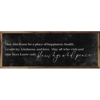Blessings And Peace