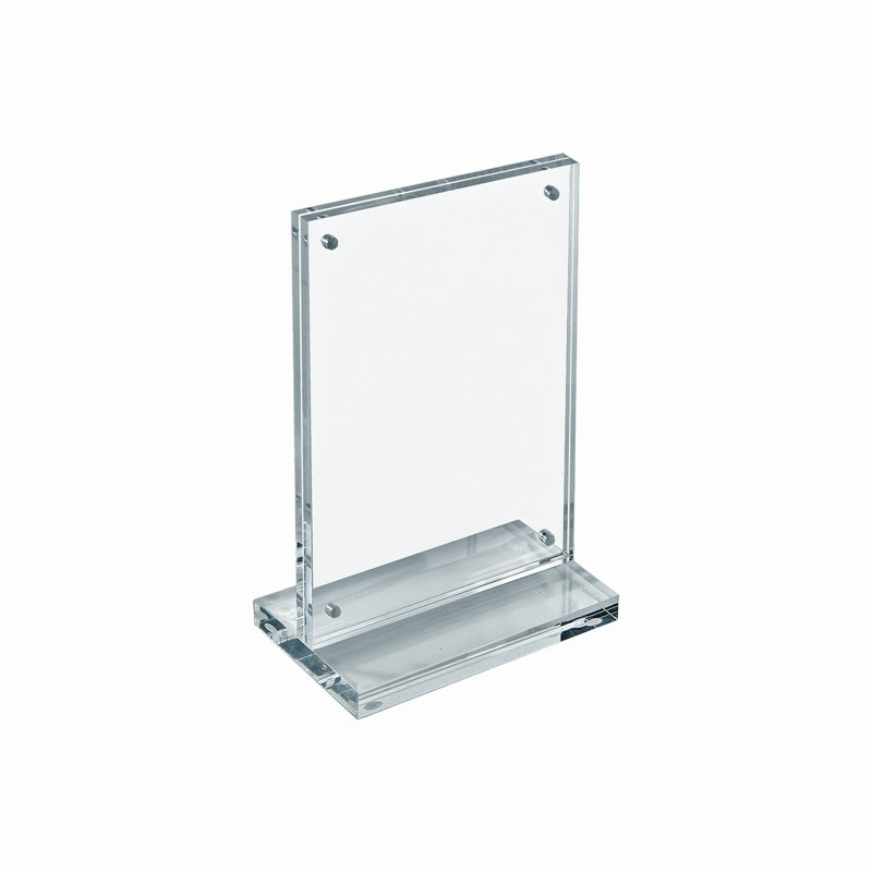 Slim Deluxe Clear Acrylic Magnetic Frame 5" x 7"