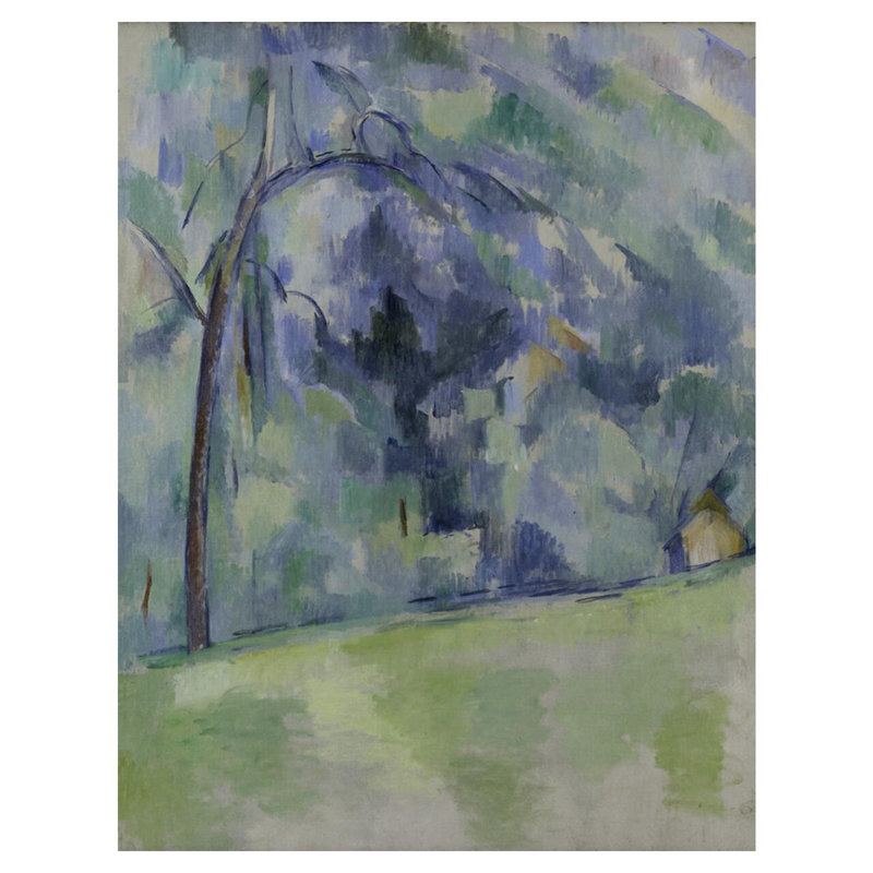Le matin en Provence, Paul Cézanne, estampe numérique, H 40 po x l 32 po