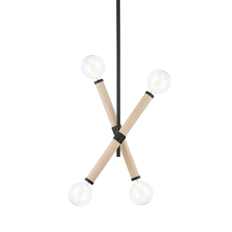 Sarisha Iron 4-Light Chandelier