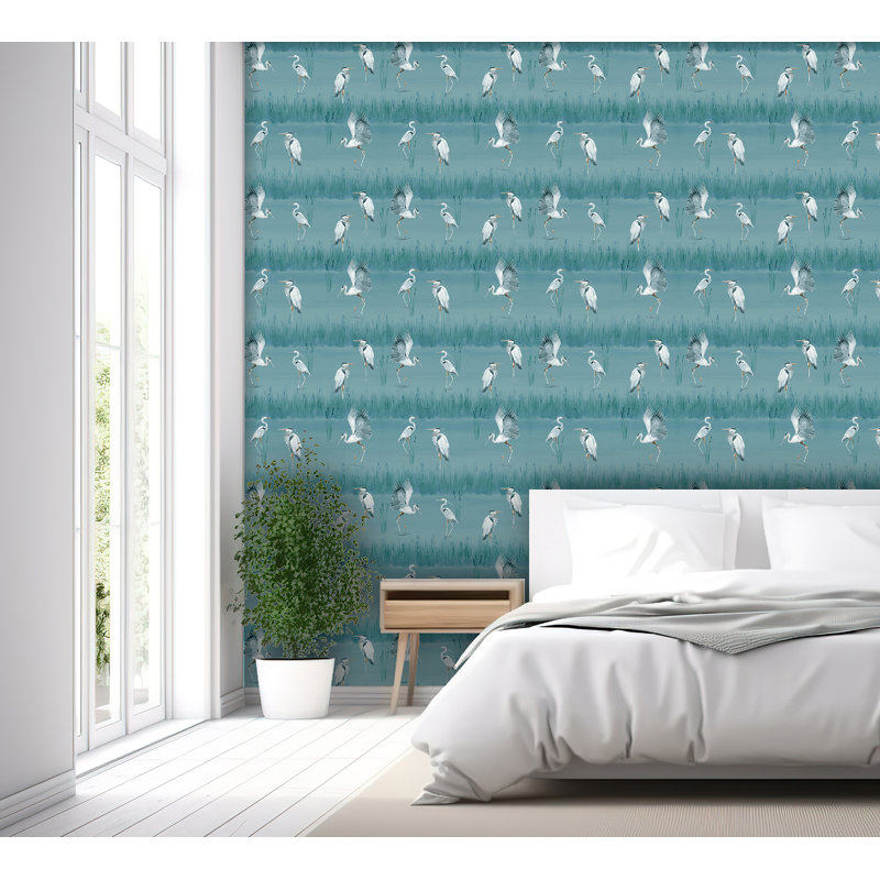 Gerald Blue Heron River Wallpaper