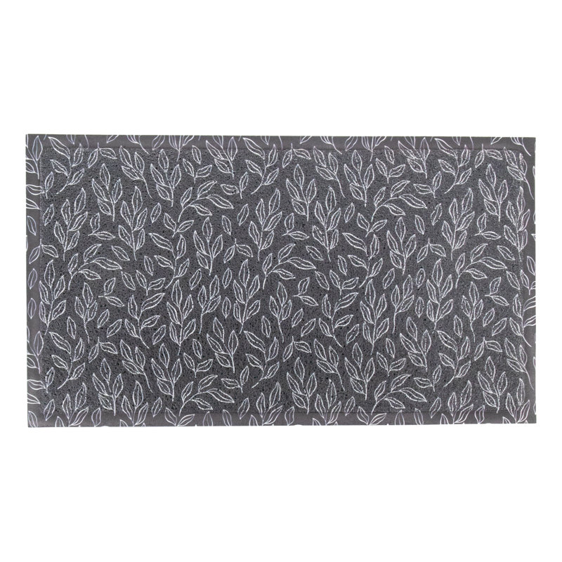 Mizgin Non-Slip Floral Doormat